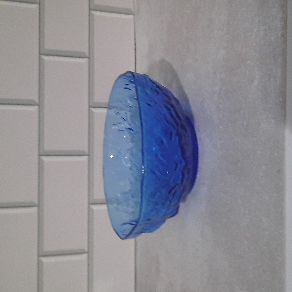 Driftwood Delphine Royal Blue Small Dessert Bowl By Seneca